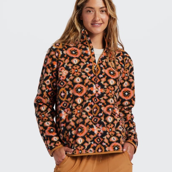 Billabong A/Div Boundary Mock 3 Half-Zip Pullover Sweatshirt - Picture 2 of 9